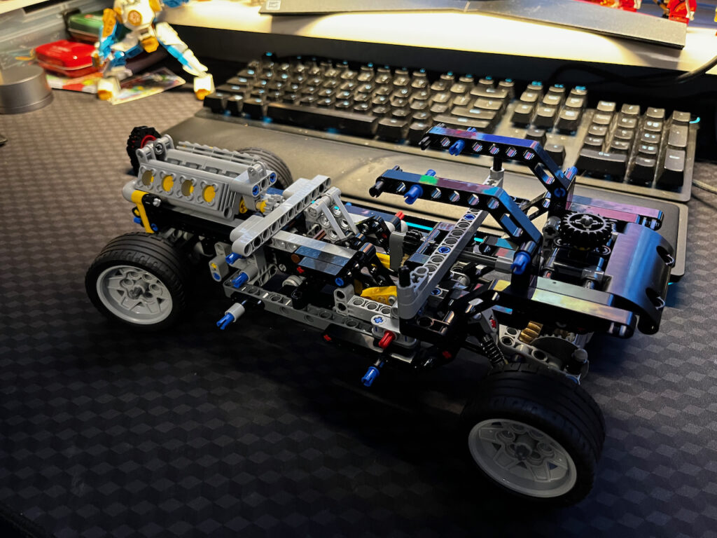 LEGO 4211 50% złożenie