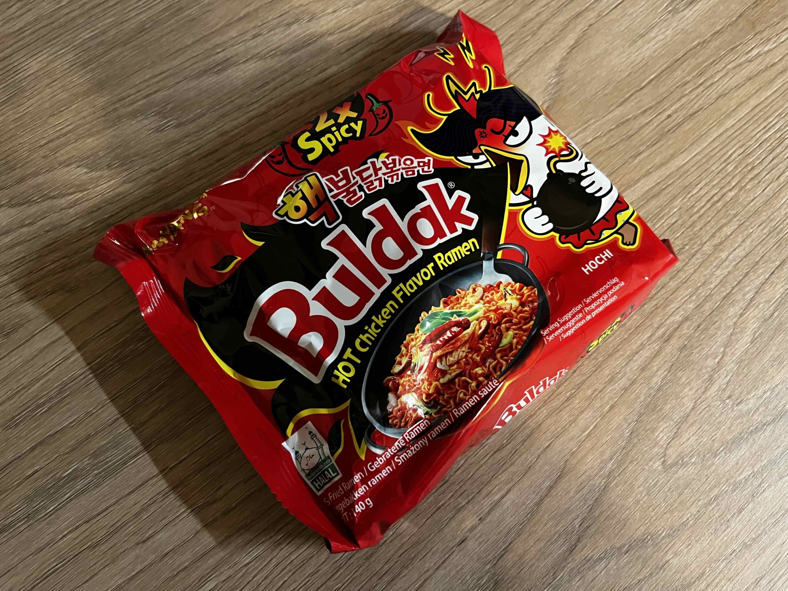 Buldak pieron jeden!