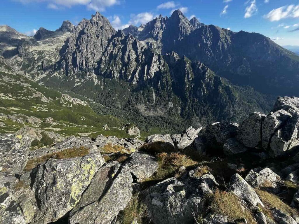 szlak na Sławkowski Szczyt