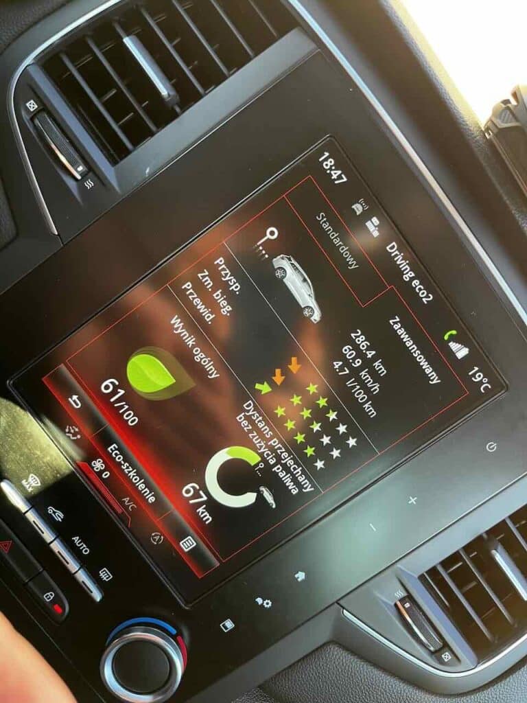 spalanie 1,5dci 110KM Megane IV