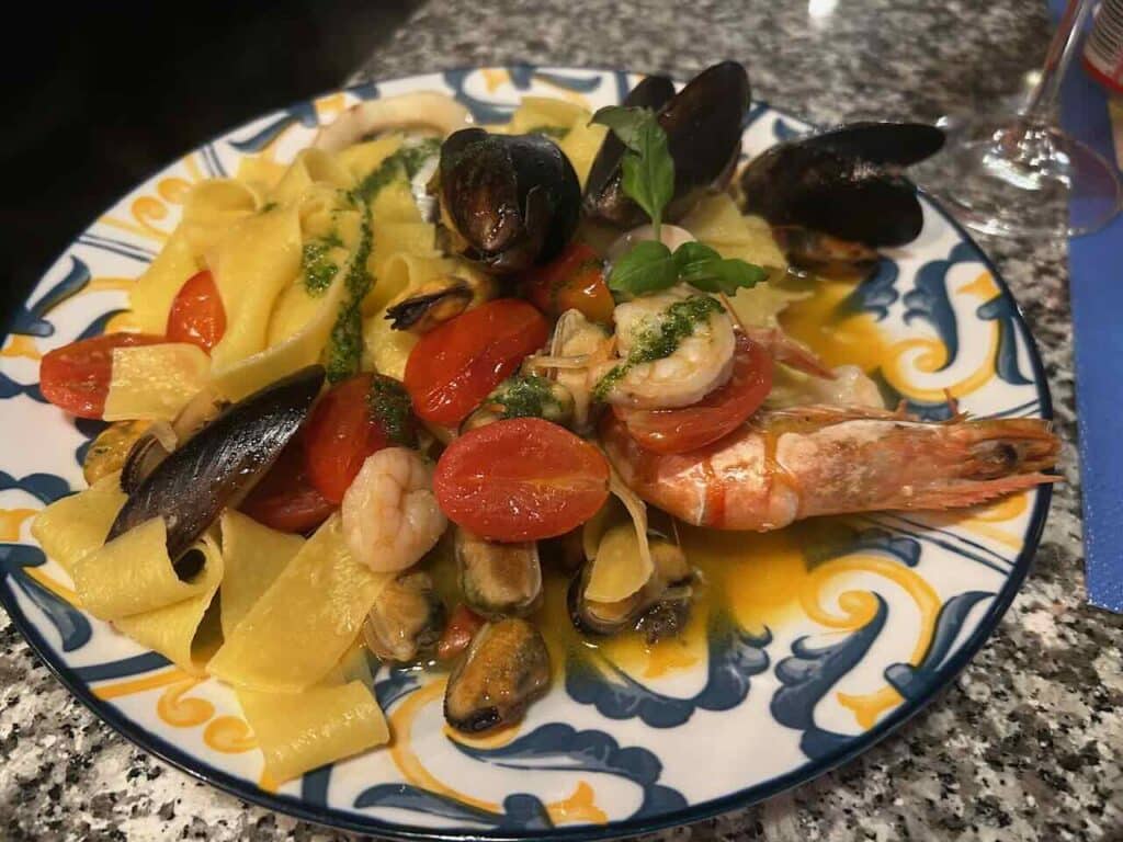 Makaron w Mąka di Napoli Cieszyn